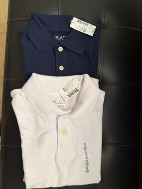 Lot of 2 Children’s Place Boys polo Shirts NWT